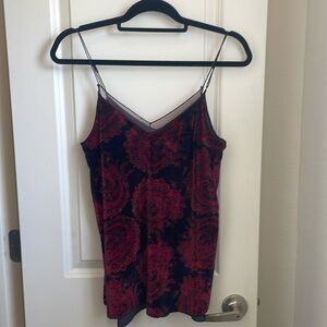 SOLD Free People Velvet Medallion Tank - XS